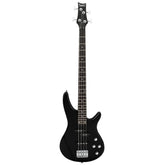 Glarry GIB 4 String Bass Guitar Full Size SS pickups w/20W Amplifier - Black
